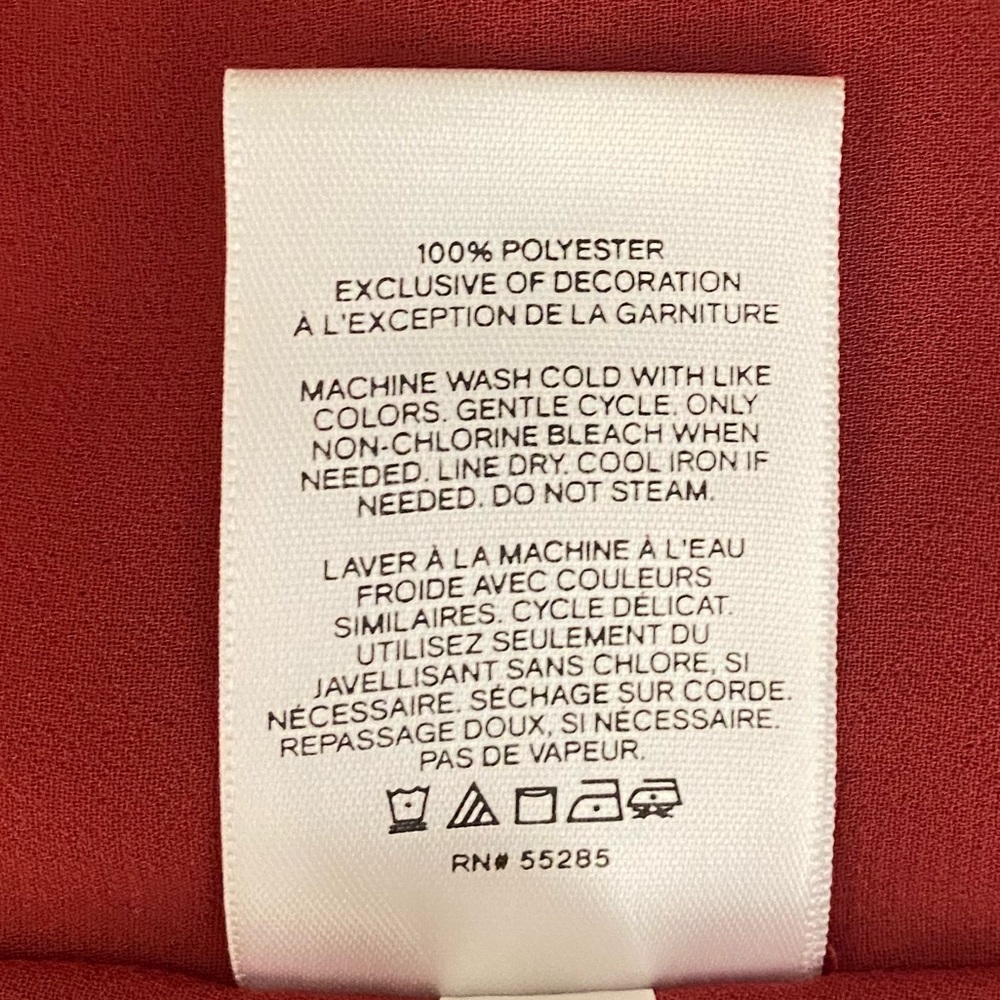 Express Red Embroidered Down Town Cami Size XS. - Picture 7 of 8